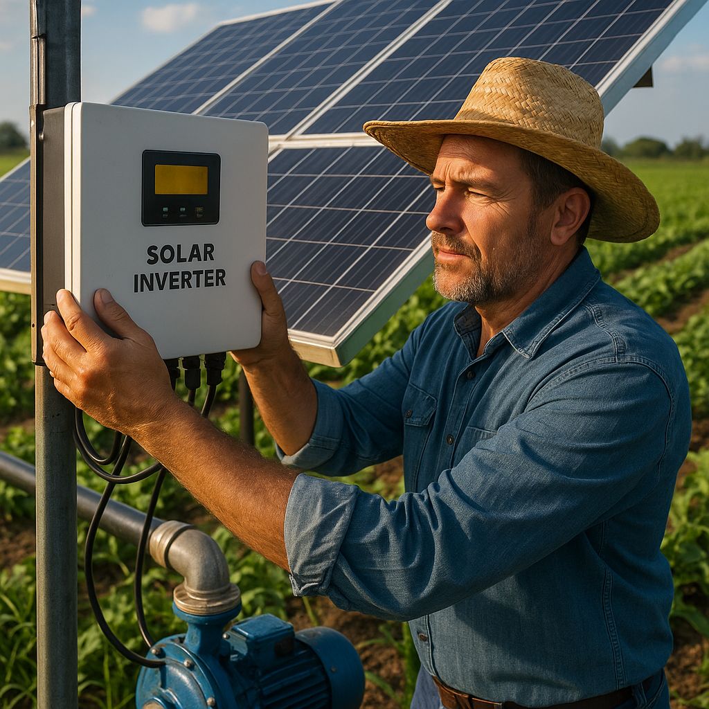 Soil Inverter Solar Pump Inverters Benefits & Efficiency for Farmers - Growing Solar Mist