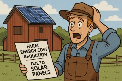 Farm Energy Cost Reduction: Solar Panels Benefits & Savings