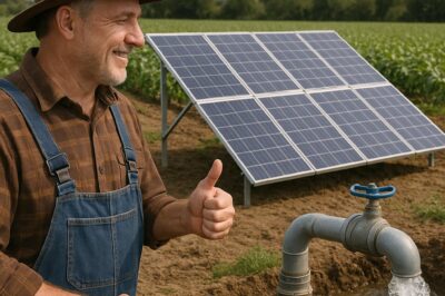 Solar Panels Improve Farm Water Efficiency: How & Benefits