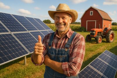 Solar Panels Benefits for Farmers Operations & Power Solutions