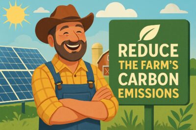 Solar Panels Reduce Farmers Carbon Emissions