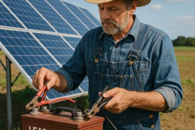 Lead-Acid Deep Cycle Battery Backup for Solar Panels: Worthwhile Investment for Farmers?
