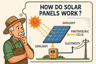 Solar Panels Science, How Do Solar Panels Work & Functionality Explained