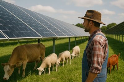 Solar Panels Benefits for Farm Livestock