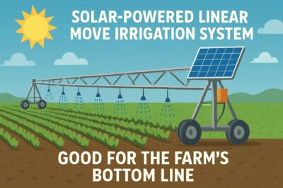 Solar-Powered Linear Move Irrigation Systems: Best Uses for Farmers