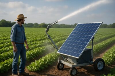 Solar-Powered Gun Irrigation Systems, Best Traveling Solutions for Farmers