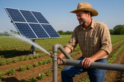 Solar Powered Irrigation Systems: Types & Examples