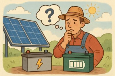 Best Batteries for Farmers Solar Panel Backup Solutions