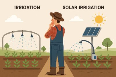 Solar Irrigation System Vs Plain Irrigation: Farmers’ Guide & Comparison