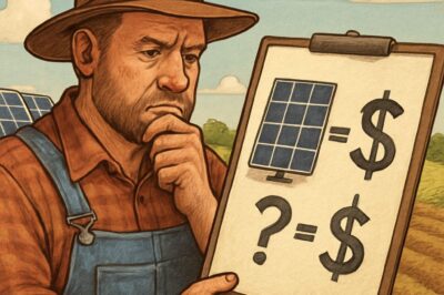 Solar Panels Investment Benefits for Farmers: Is It Worth It?
