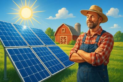 Solar Panels Benefits, Run Farm Operations Efficiently
