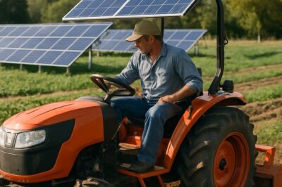 Solar-Powered Farm Equipment That Pays for Itself
