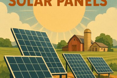 Powering Your Off-Grid Farm with the Sun:  Solar Panels