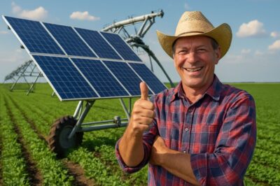 Solar Panels on Center Pivot Irrigation: Smart Idea for Farmers?