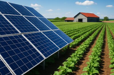 Solar Panels Transform Modern Farming Operations: Impact & Benefits