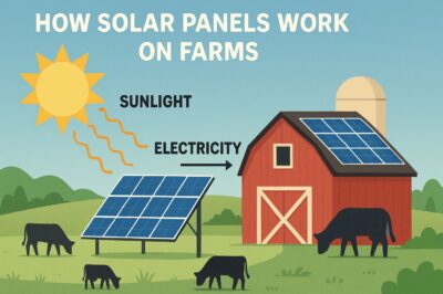 How Solar Panels Work on Farms: Agricultural Insights & Benefits