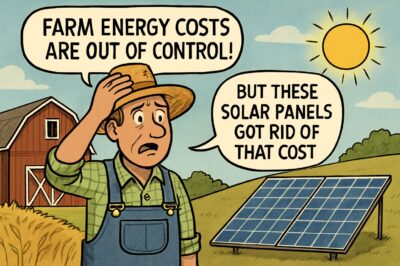 Farm Energy Costs Are Out of Control: Can Solar Panels Solve It for Farmers