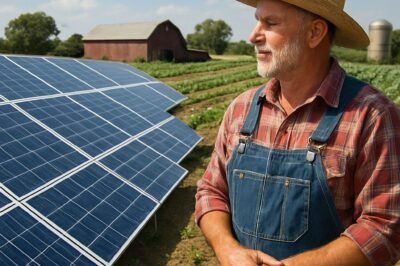 Solar Panels Farm Use: How They Work & Benefits
