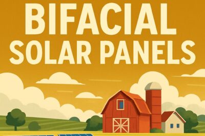 Bifacial Solar Panels: Maximize Energy & Cut Electric Bill on Farms