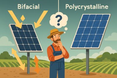 Bifacial vs Polycrystalline Solar Panels Benefits for Farmers