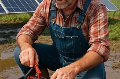 Flooded Lead-Acid Battery: Backup for Solar Panels Powering a Farms Operations