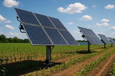 Solar Trackers Benefits & Use for Farmers’ Solar Panels