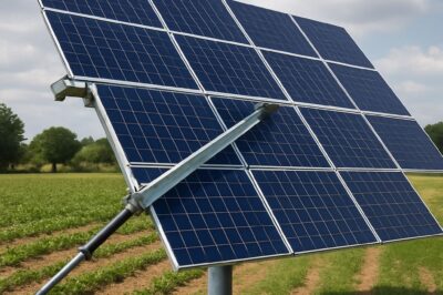 Single Axis Solar Tracker Benefits for Farmers & Solar Panels