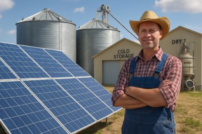 Solar Panels Benefits: Powering Grain Dryers & Cold Storage for Farmers