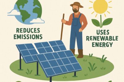 Solar Power Environmental Benefits for Farmers